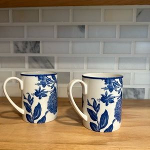 Martha Stewart Cobalt Blue Orleans Mugs